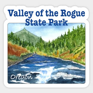 Valley of the Rogue State Park, Oregon Sticker